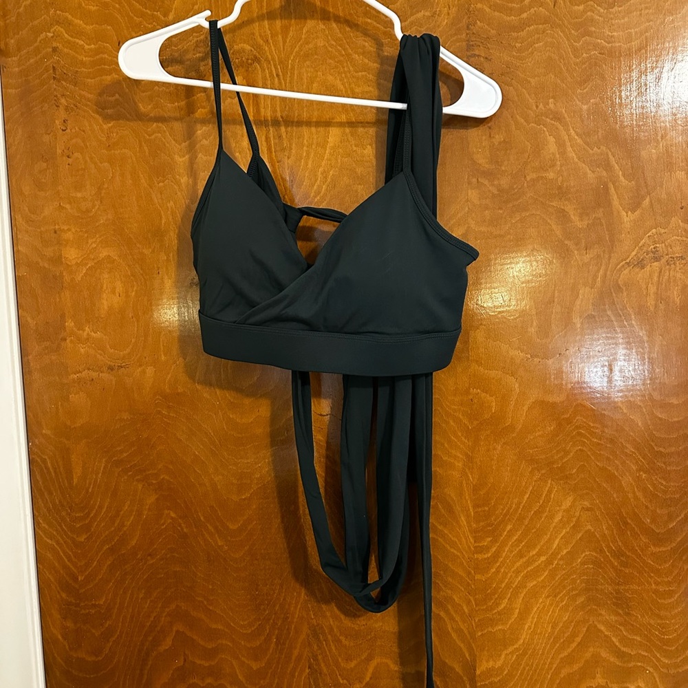 Fabletics Black Strappy Bra